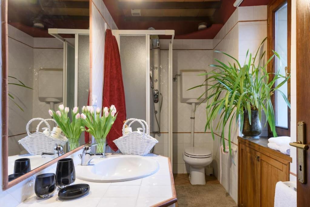 Villa "Corte De' Baldi" Ortignano Raggiolo ภายนอก รูปภาพ